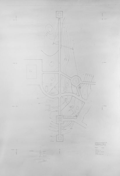 Levantamento do Observatório (Taqueómetro Troughton V.302)